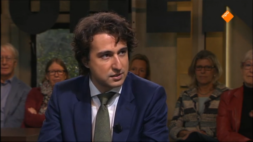 Jesse Klaver bij Buitenhof 13 december 2015 Jesse Klaver bij Buitenhof 13 december 2015